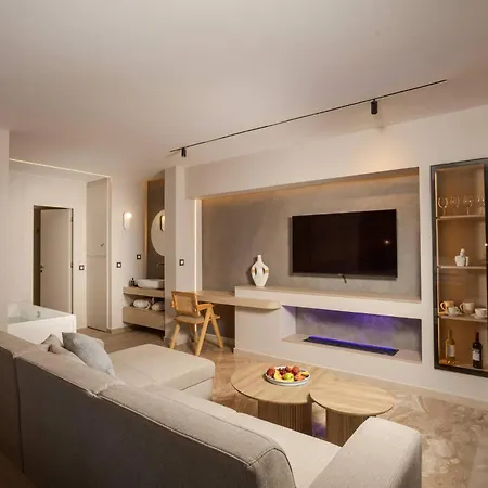 Kira Elegant Nest Apartman Hriszí Aktí Haniá
